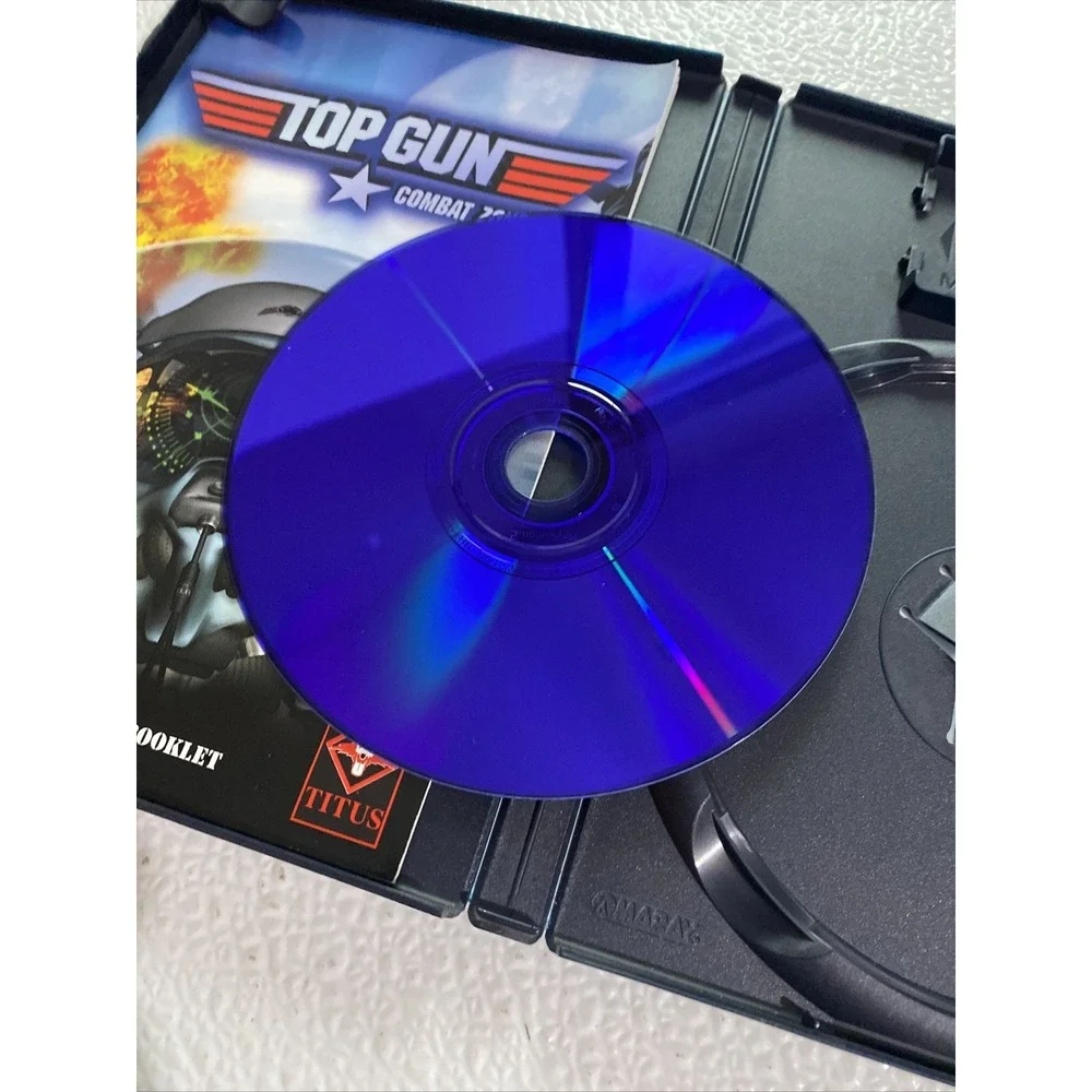 Top Gun: Combat Zones - Playstation‎ 2 Game Complete with manual